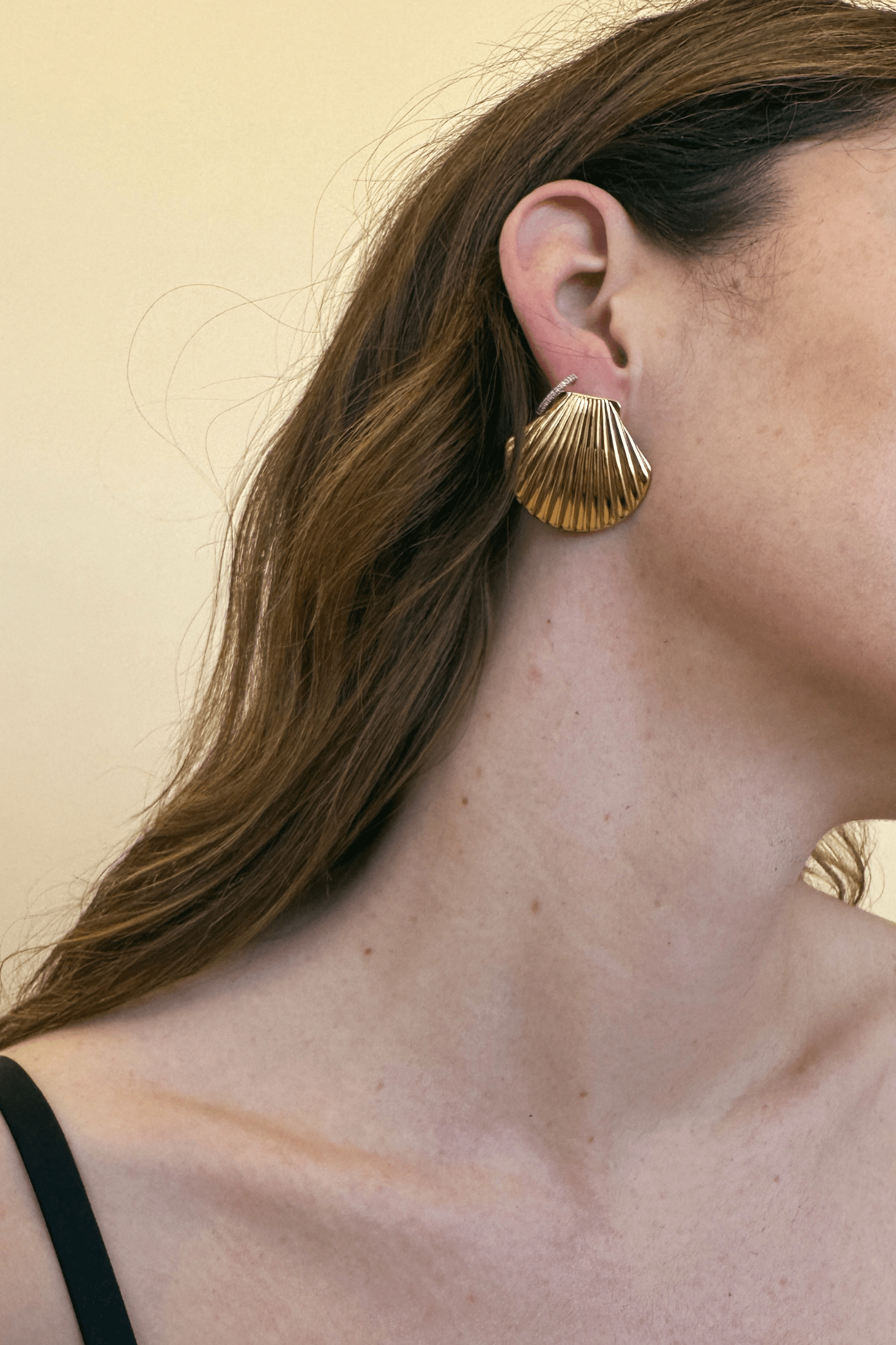 Shell Stud Earrings