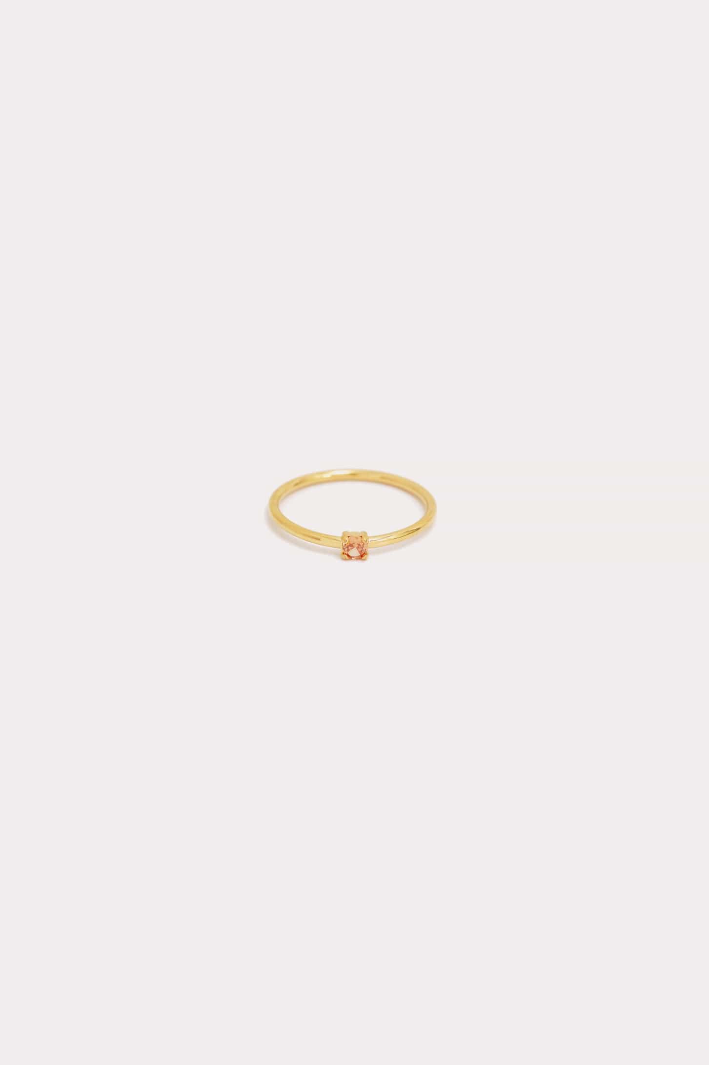 Dainty Birthstone Ring