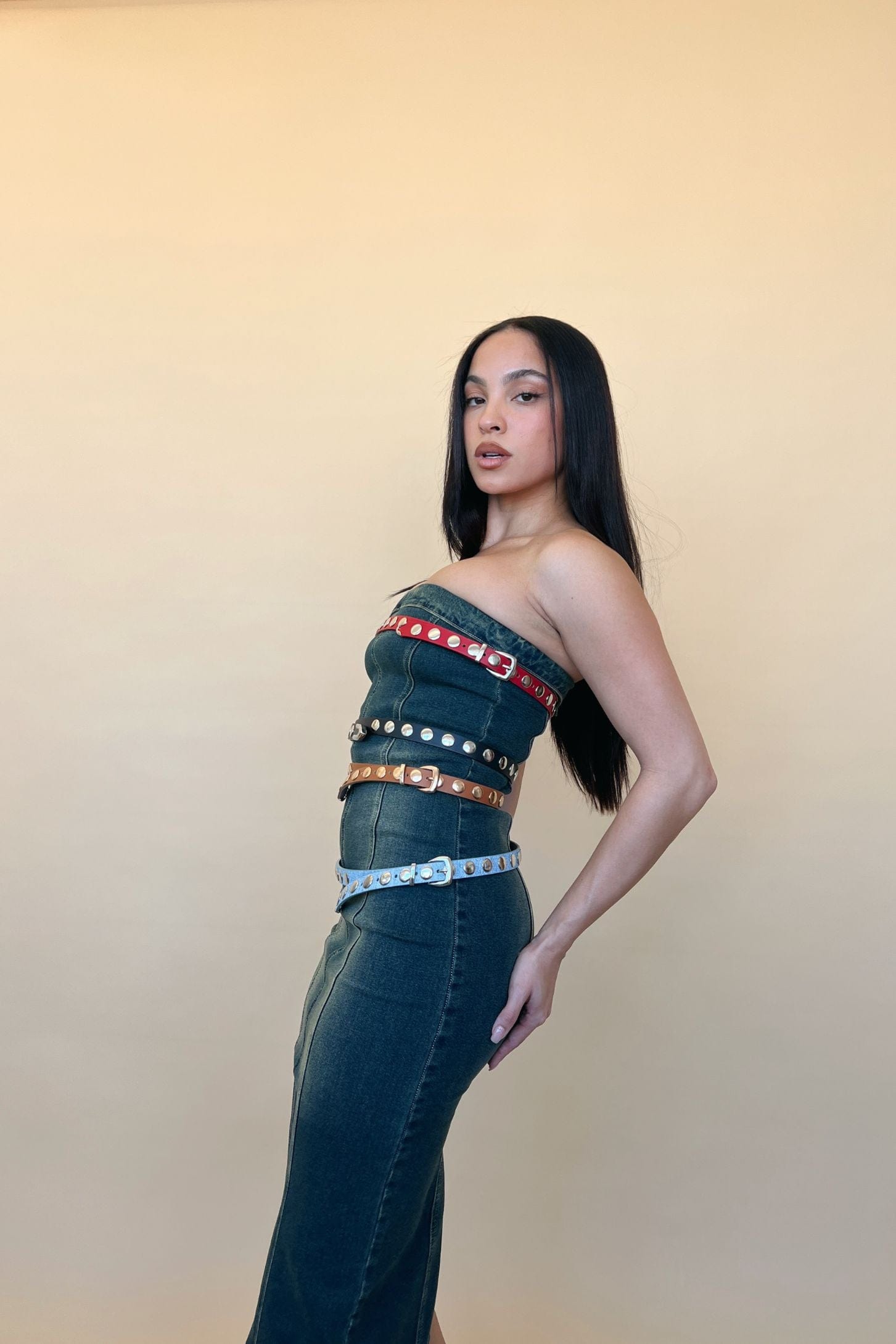 Studded Disc Belt