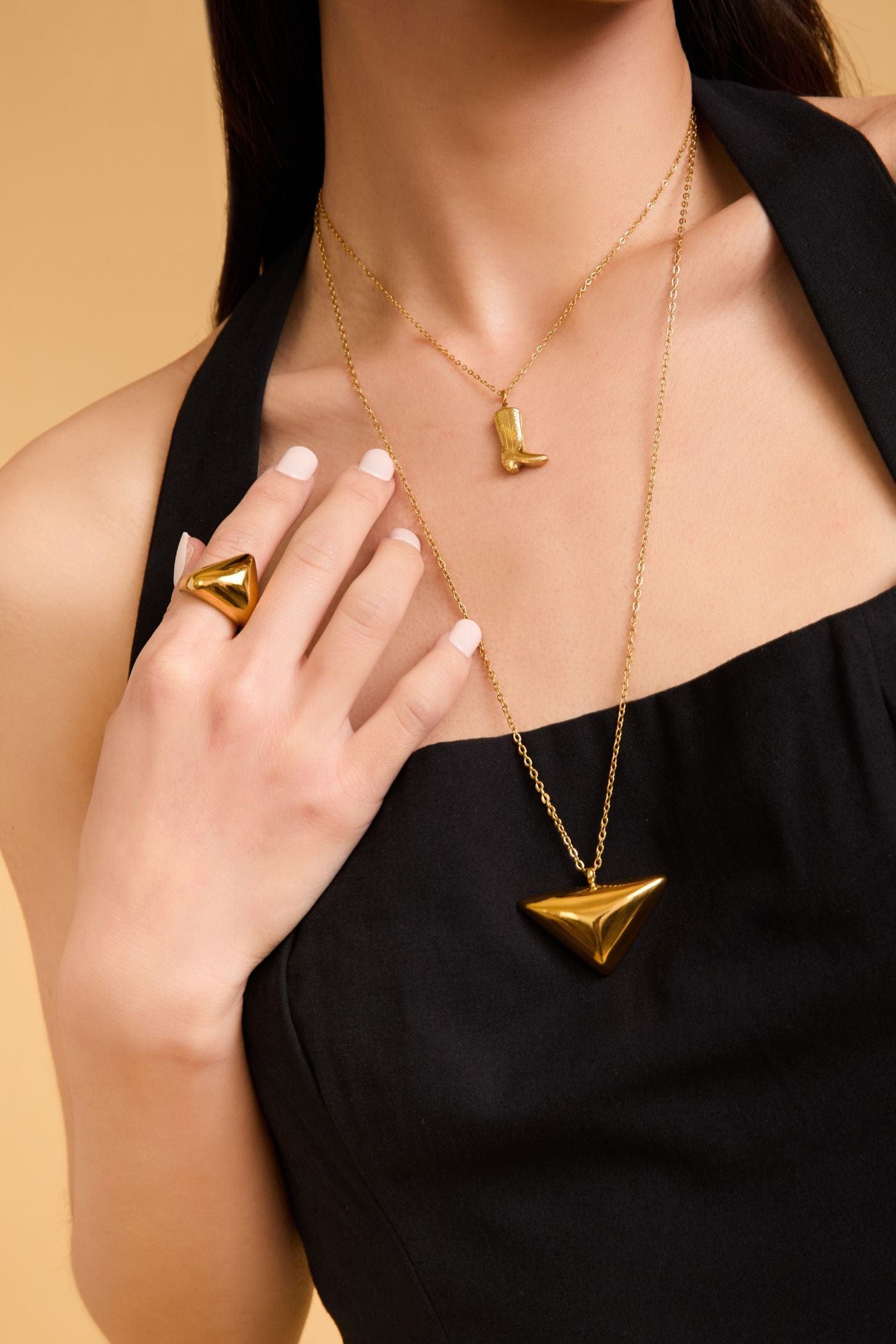 Boot Charm Necklace