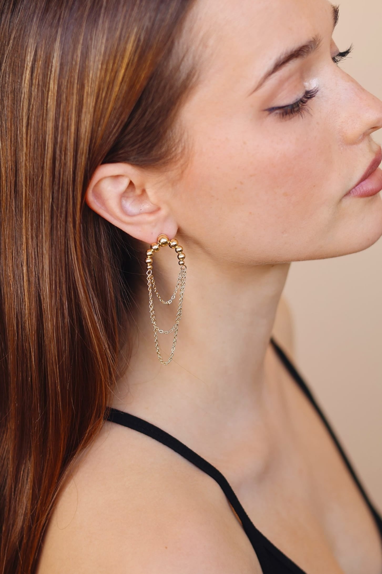 Gilded Earrings