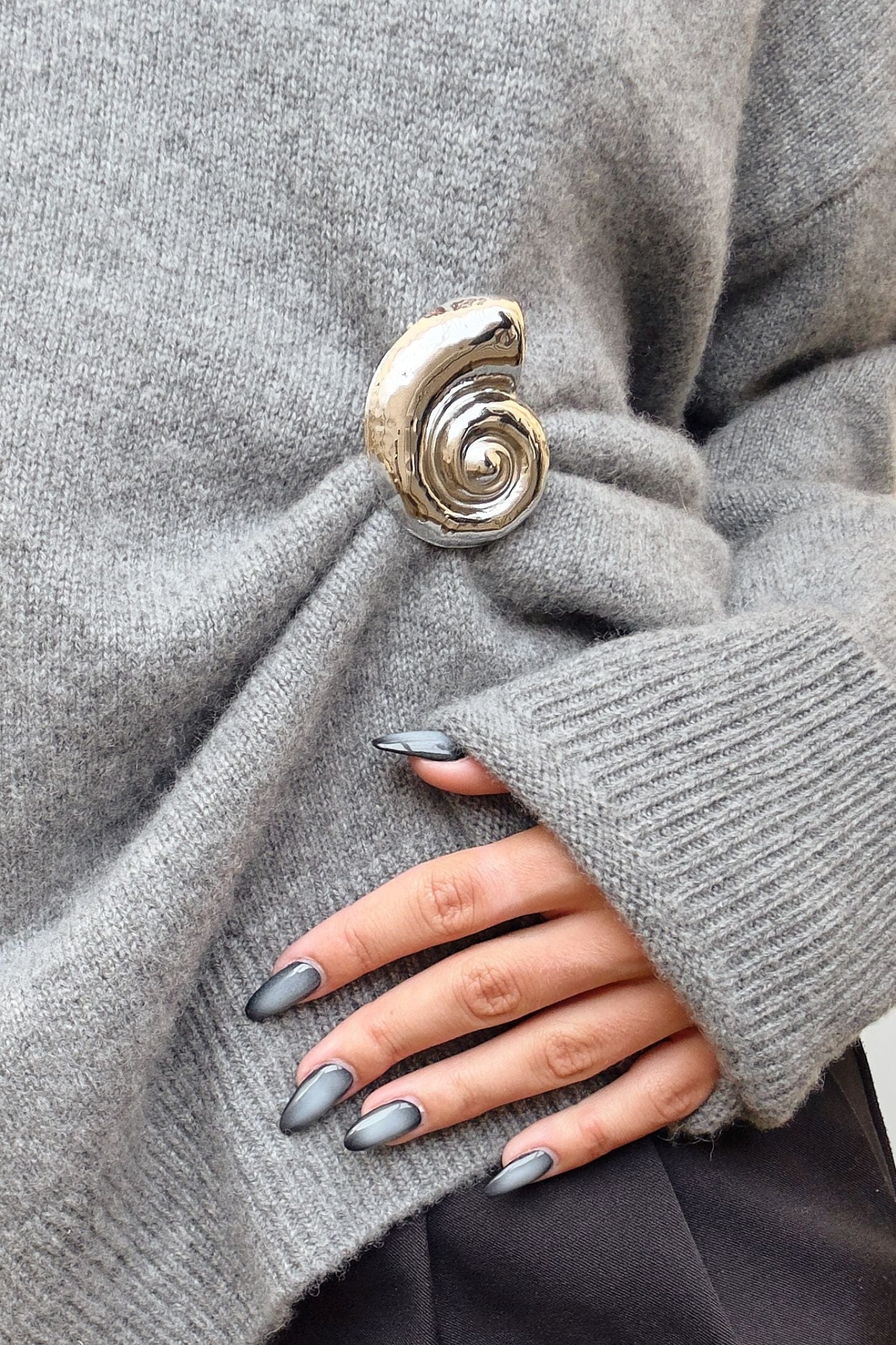 Shell Brooch