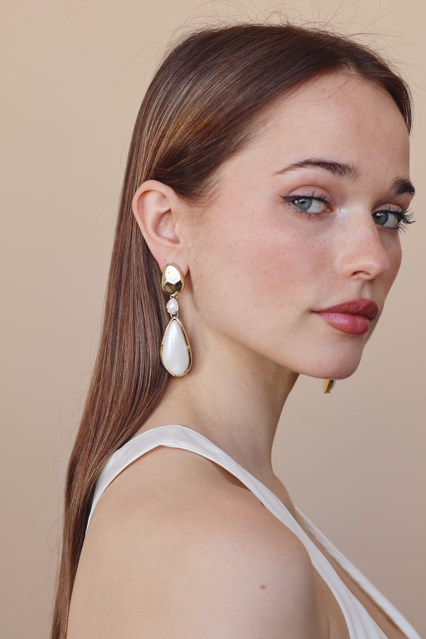 Saffron Earrings