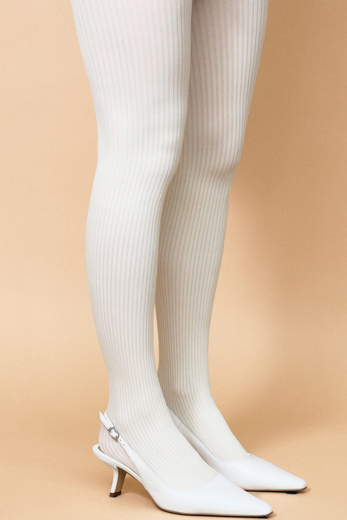 Ribbed Knit Tights