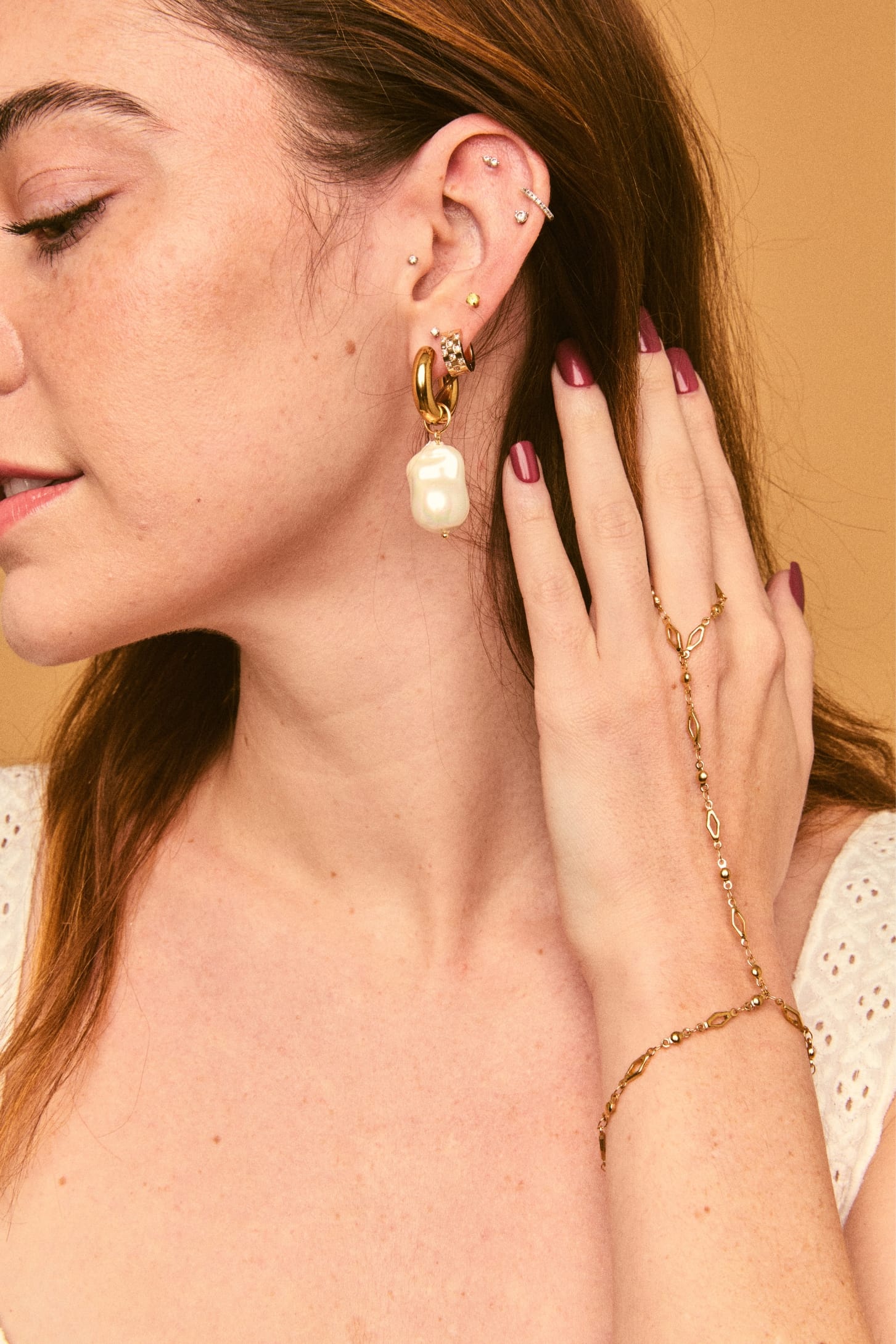 Alice Pearl Drop Earrings