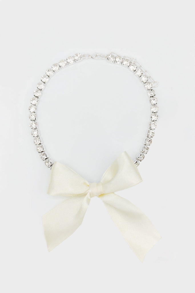 Art Deco Marquise Diamond Bow Pendant