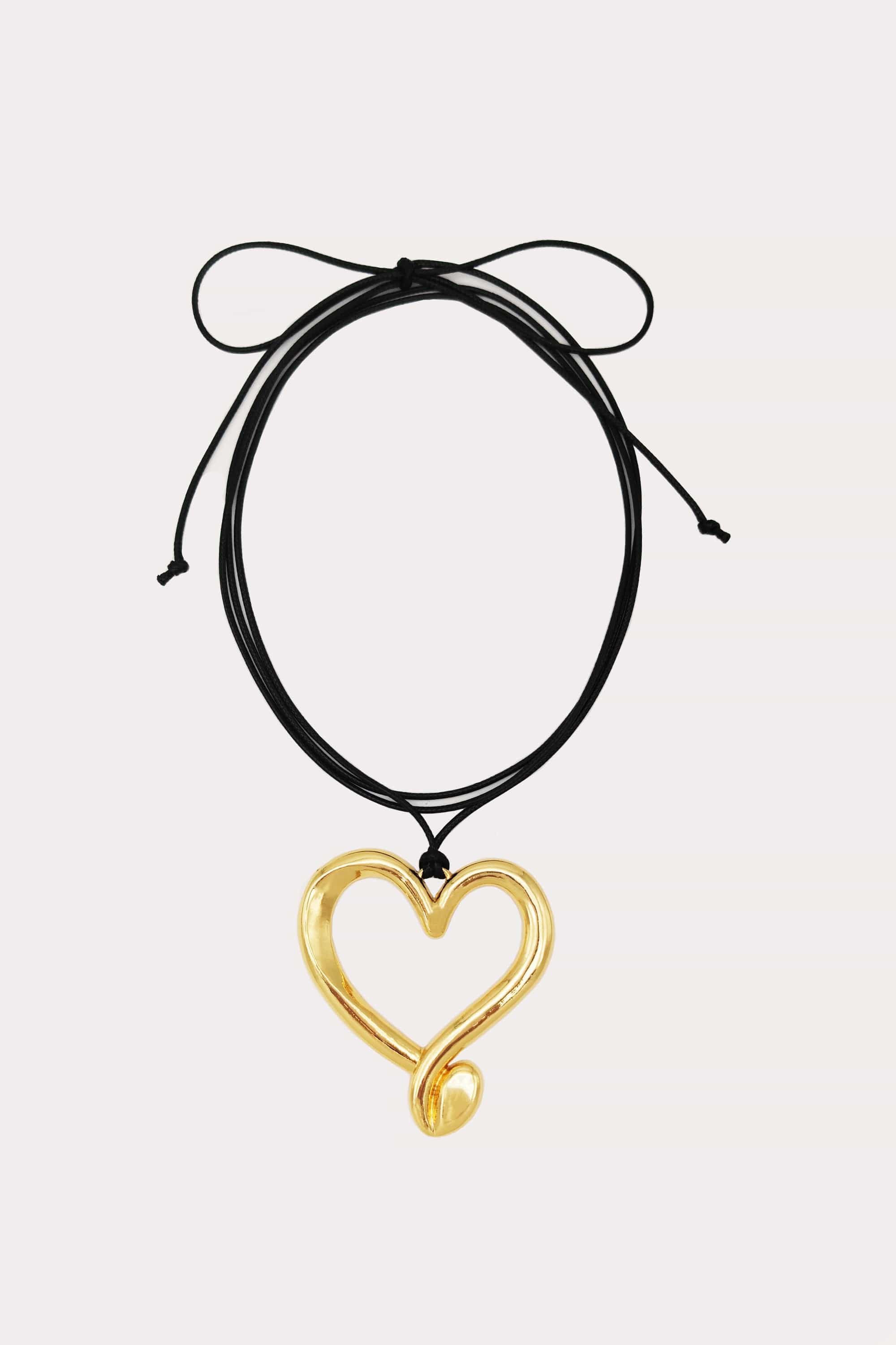 Heart Corded Necklace
