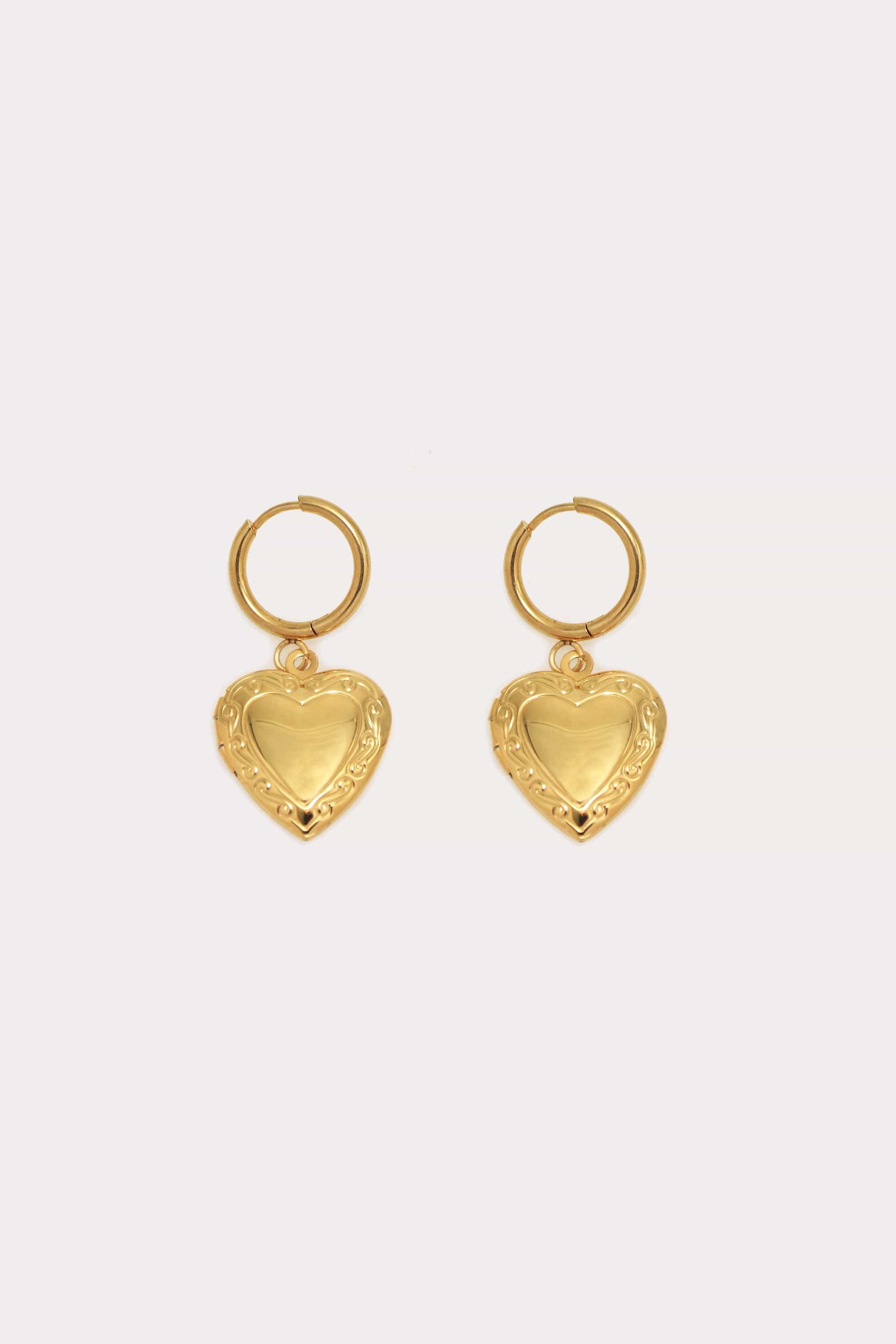 Small Locket Earrings