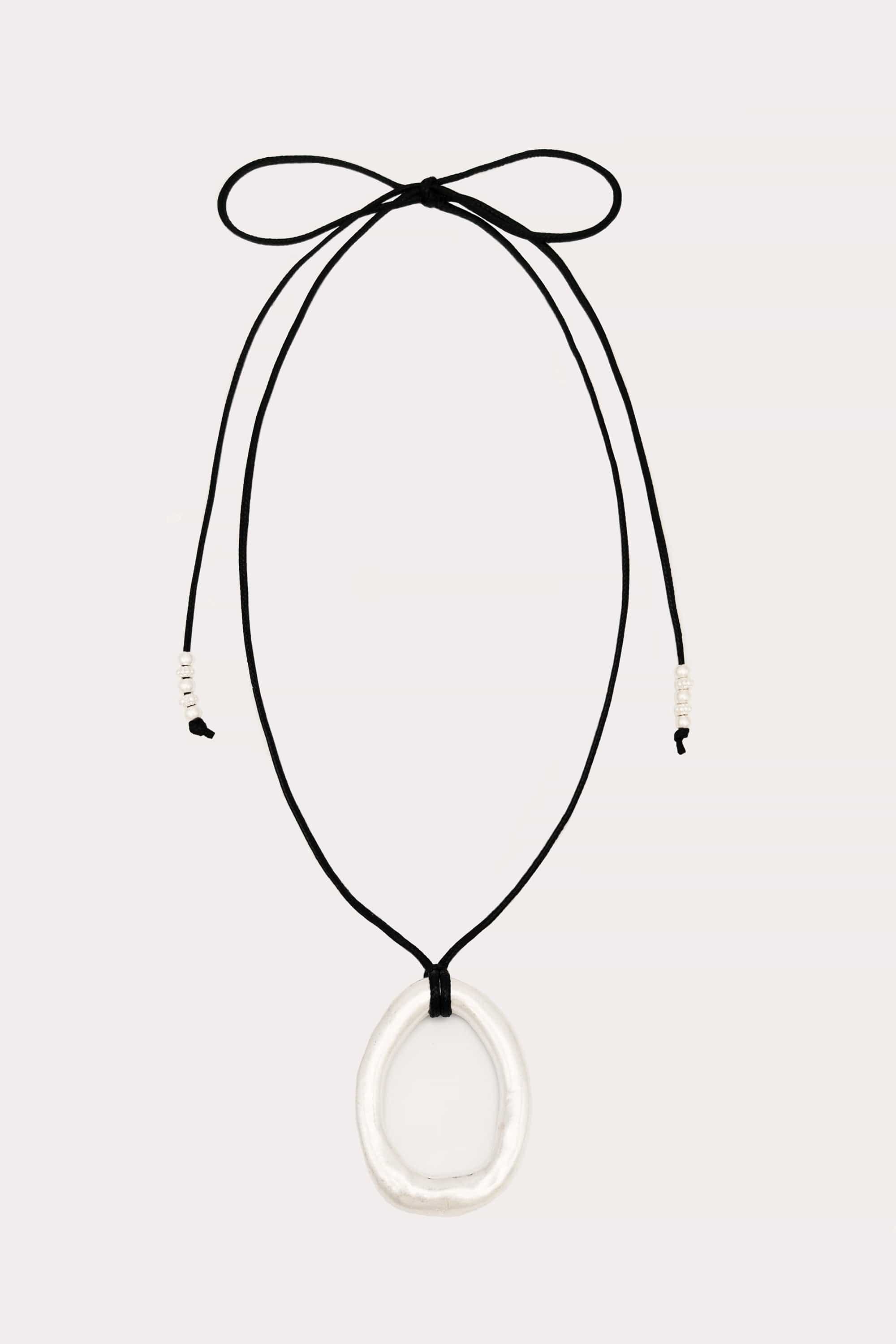 Pear Corded Necklace