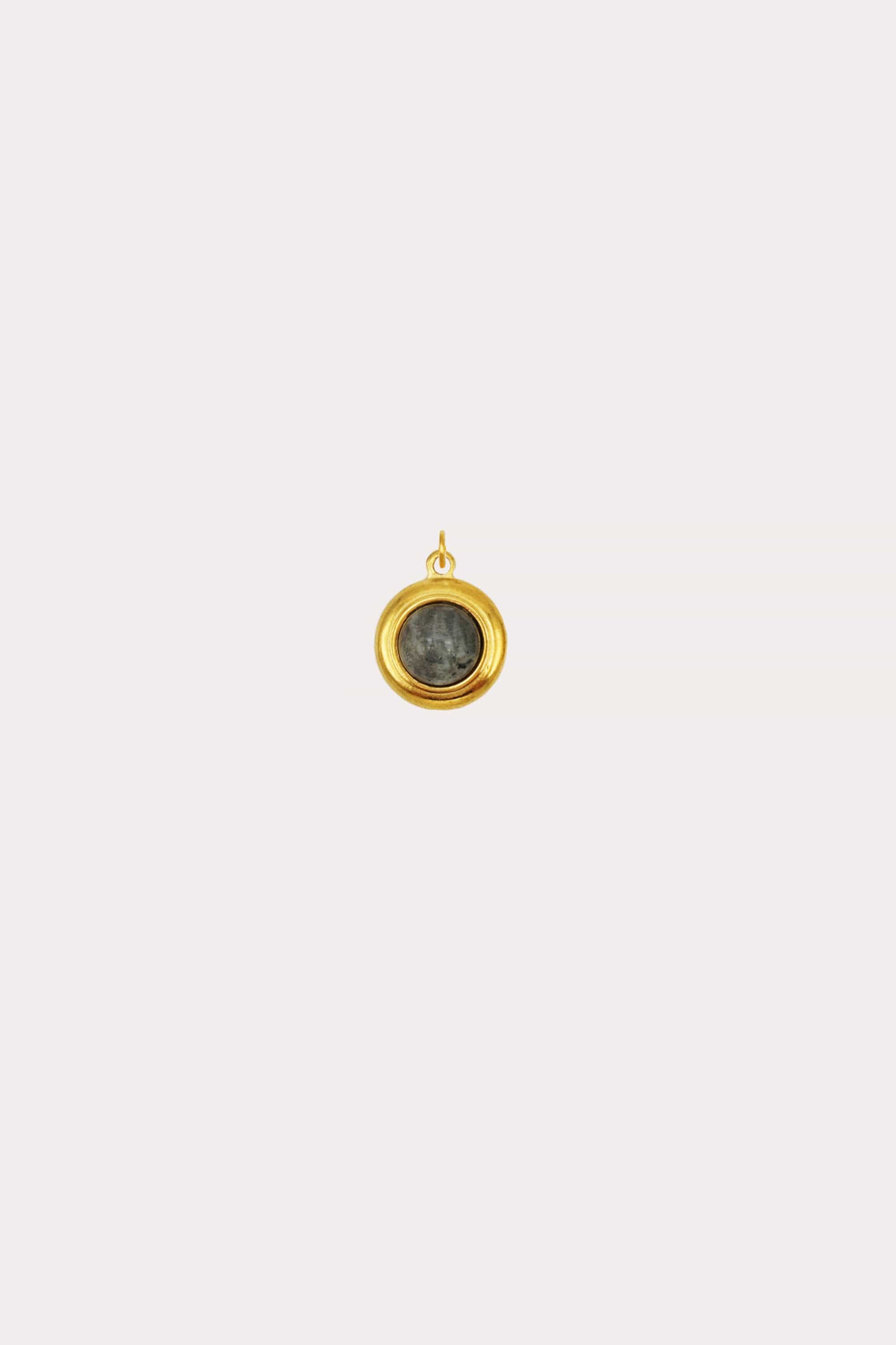 Stone Disc Charm