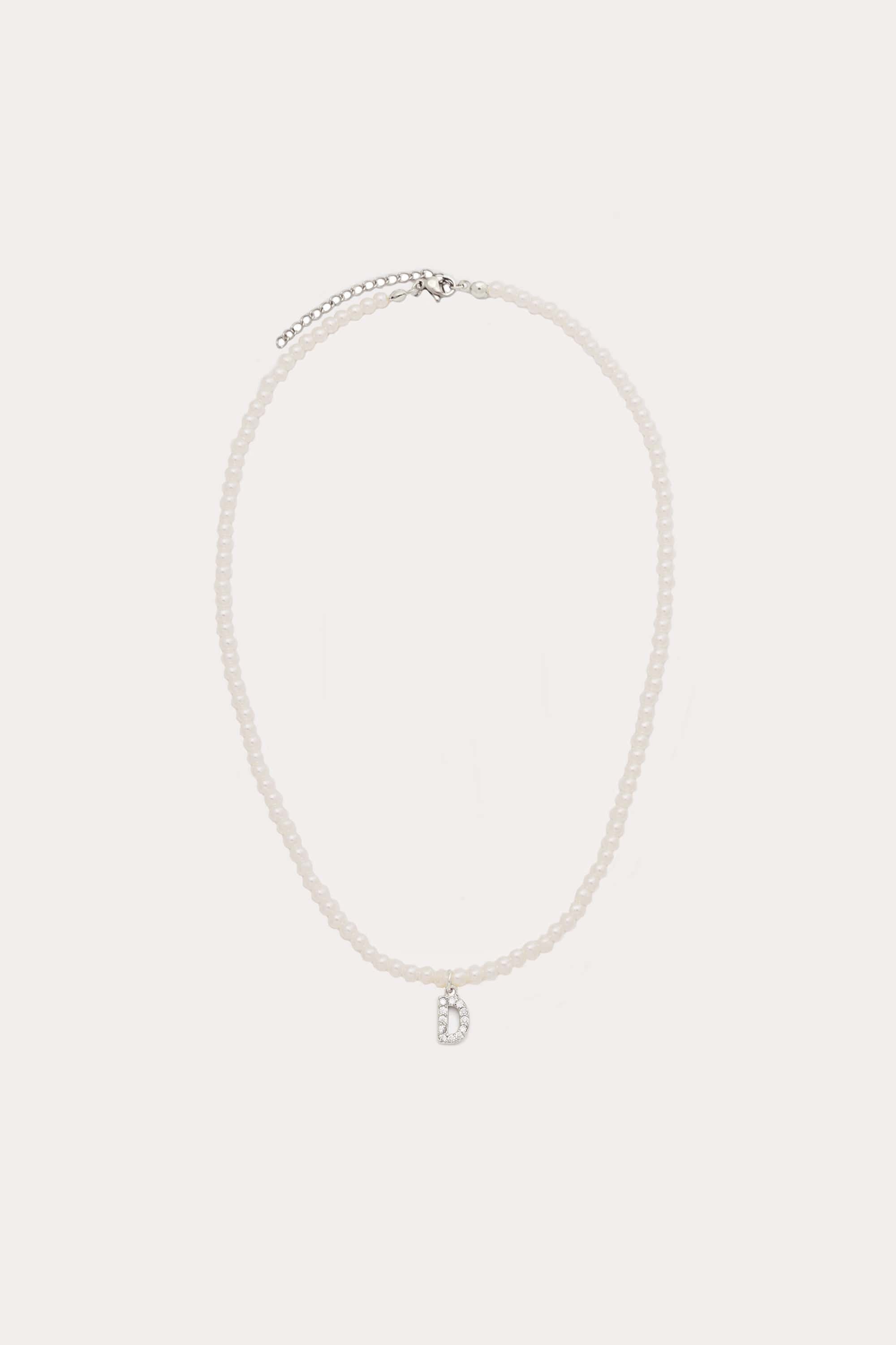 Initial Pearl Necklace