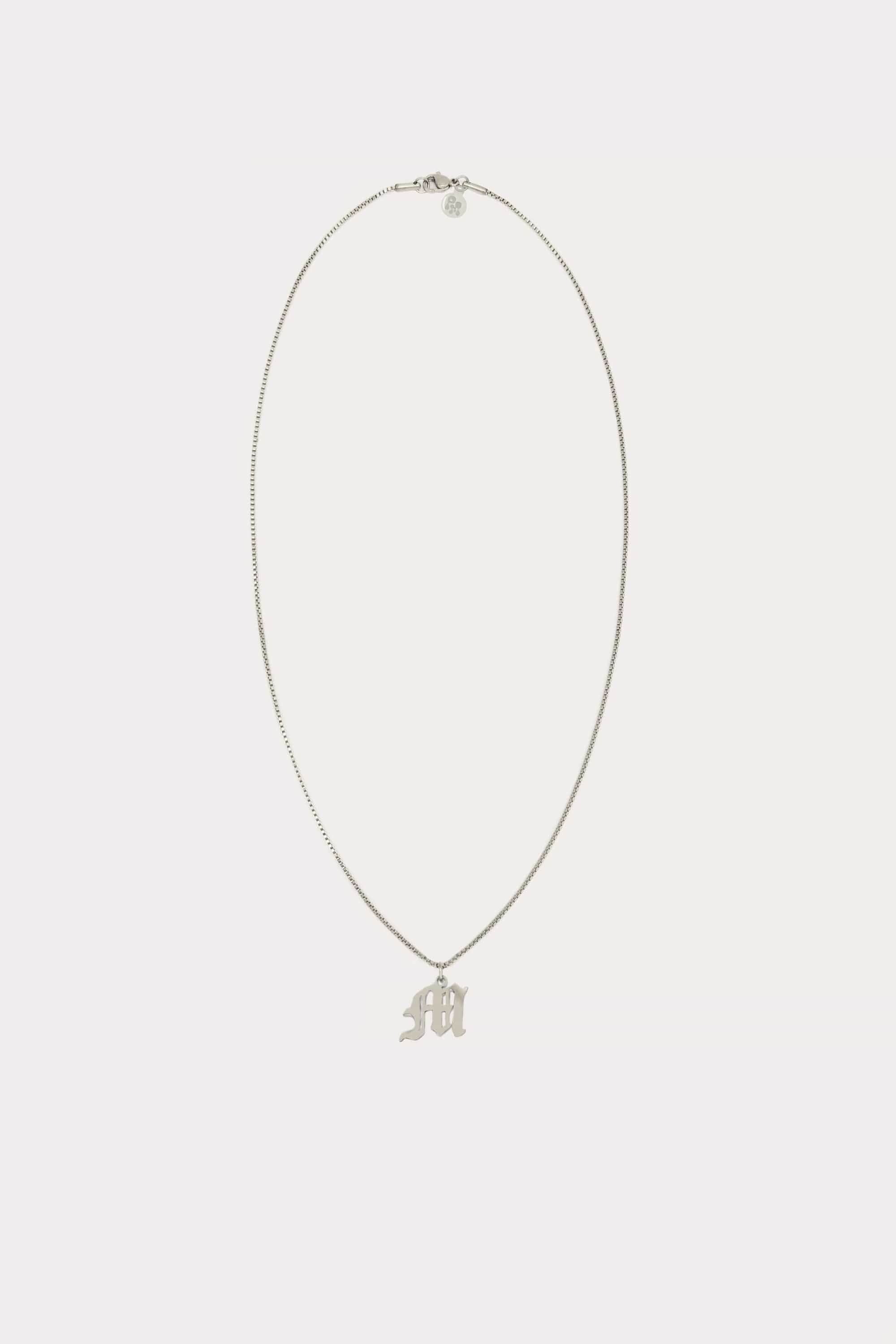 Old English Initial Necklace