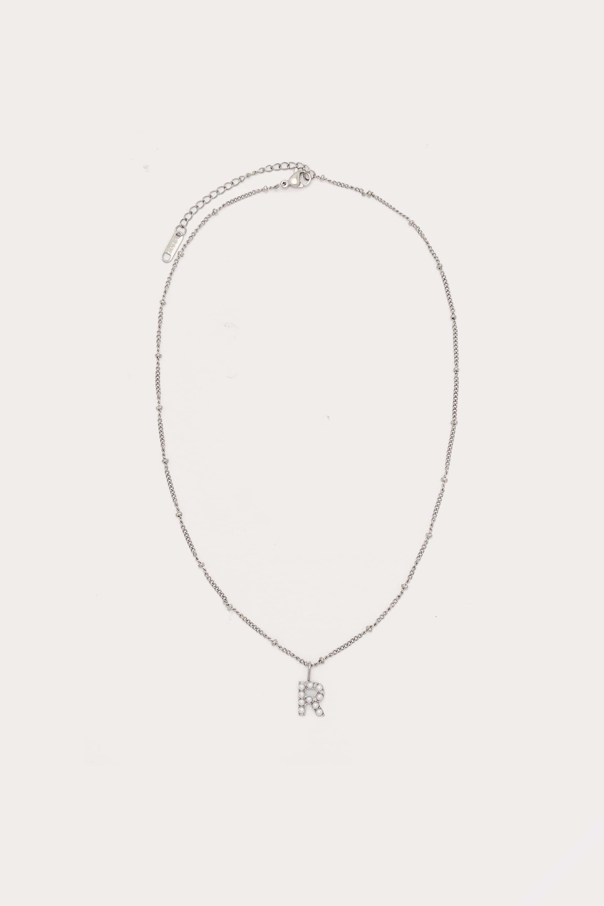 Pearl Initial Pendant Necklace