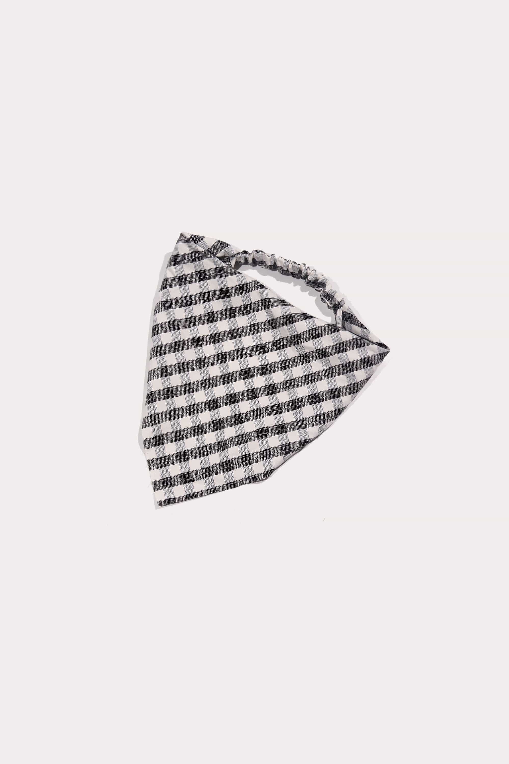 Gingham Scarf Headband