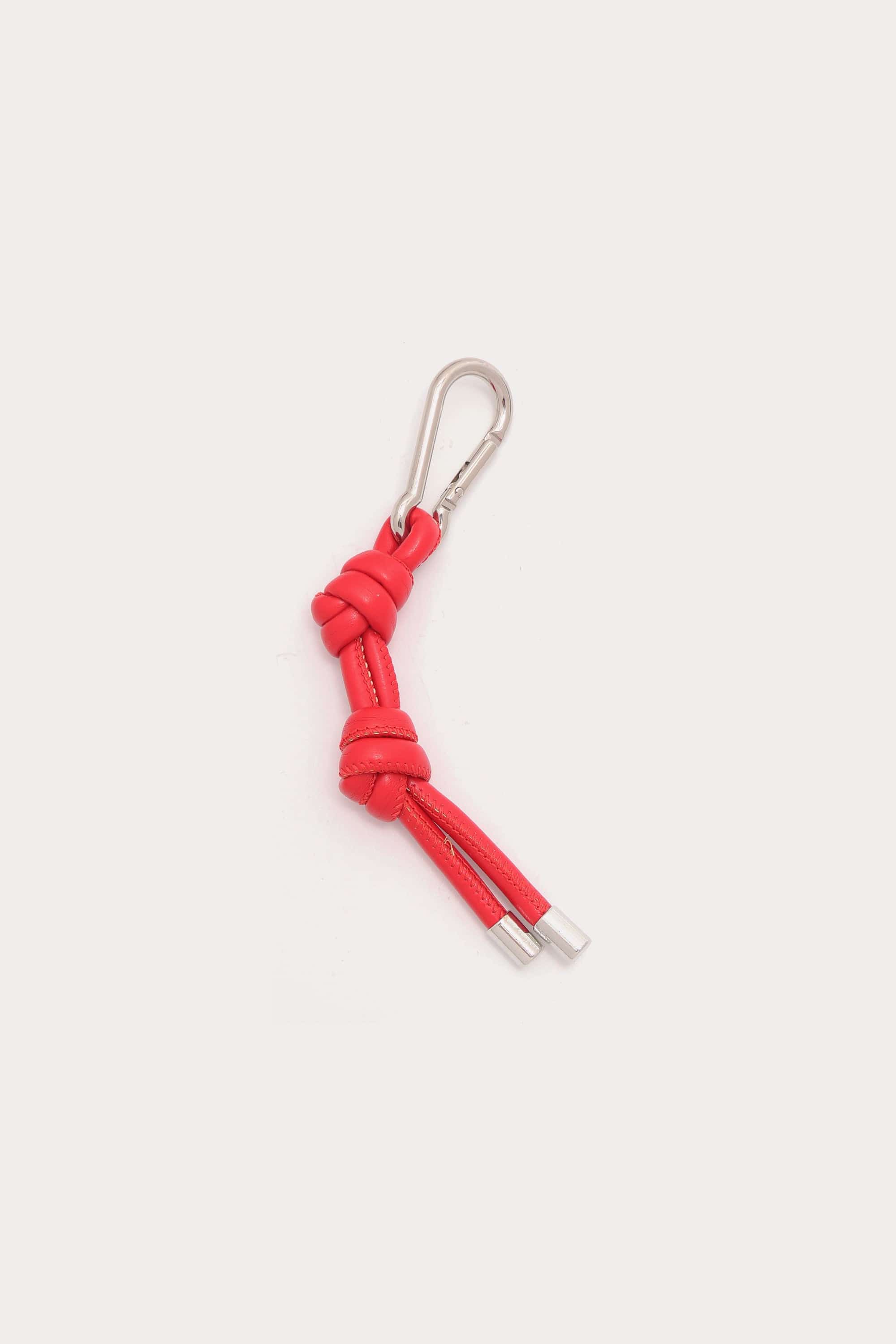 Leather Knot Bag Charm