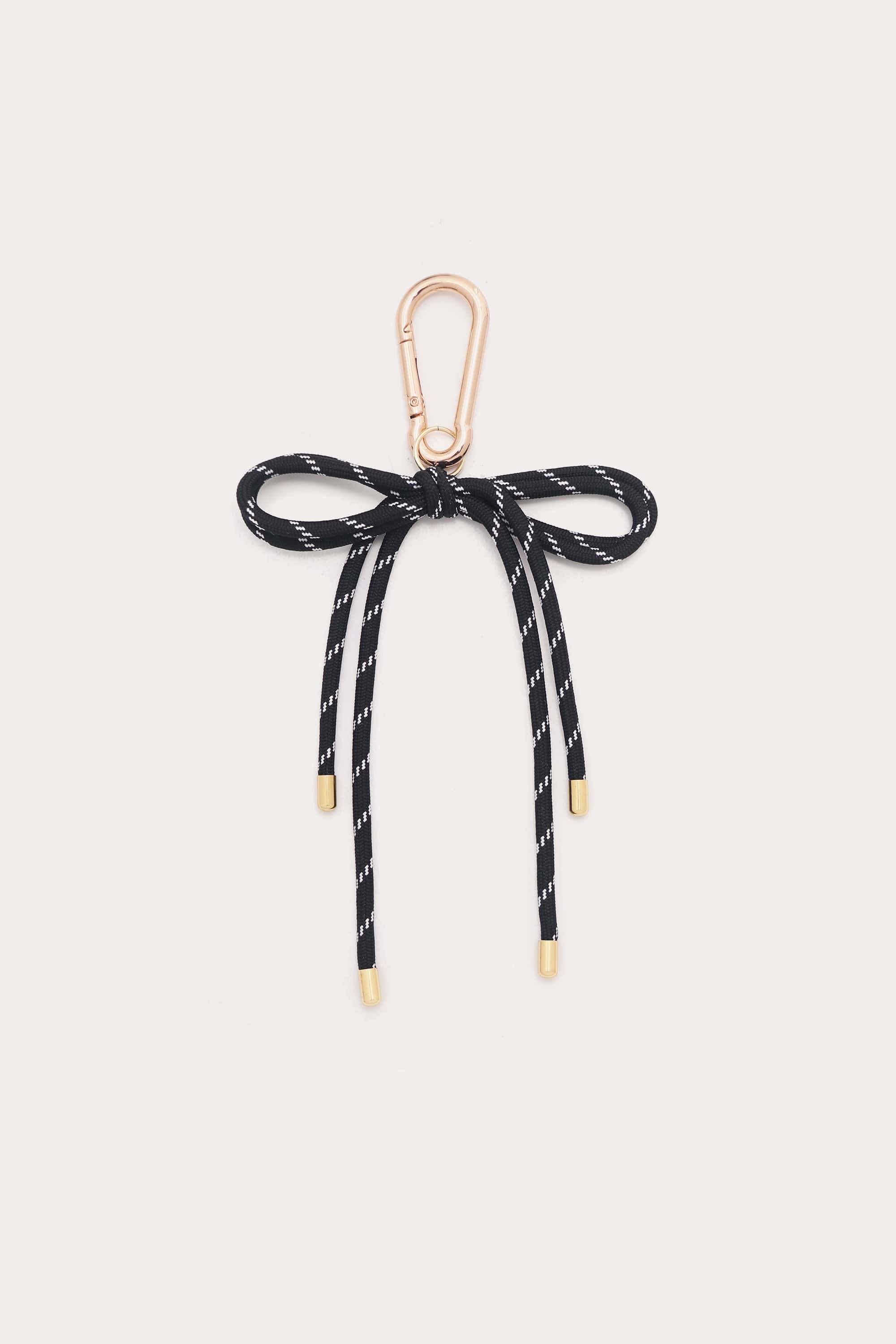 Rope Bow Bag Charm