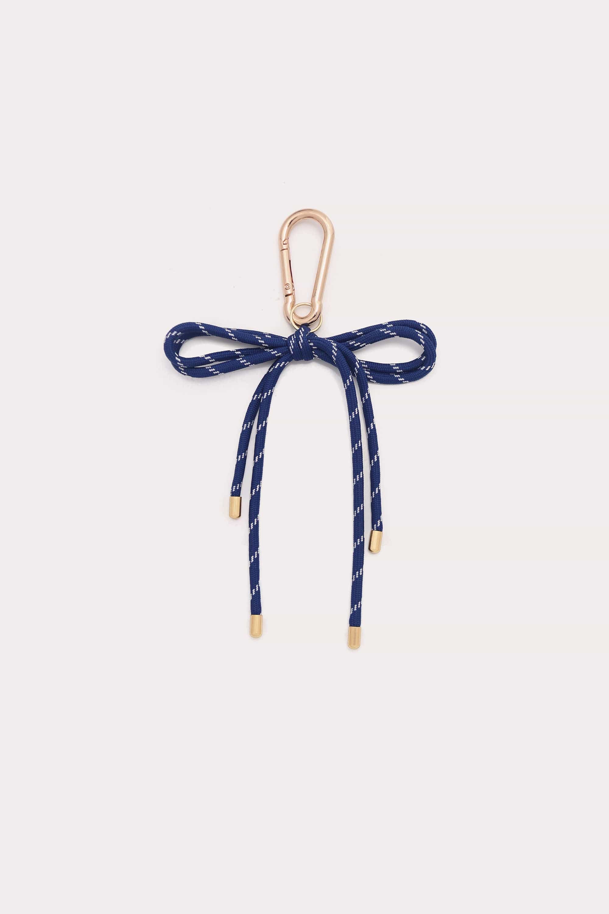 Rope Bow Bag Charm