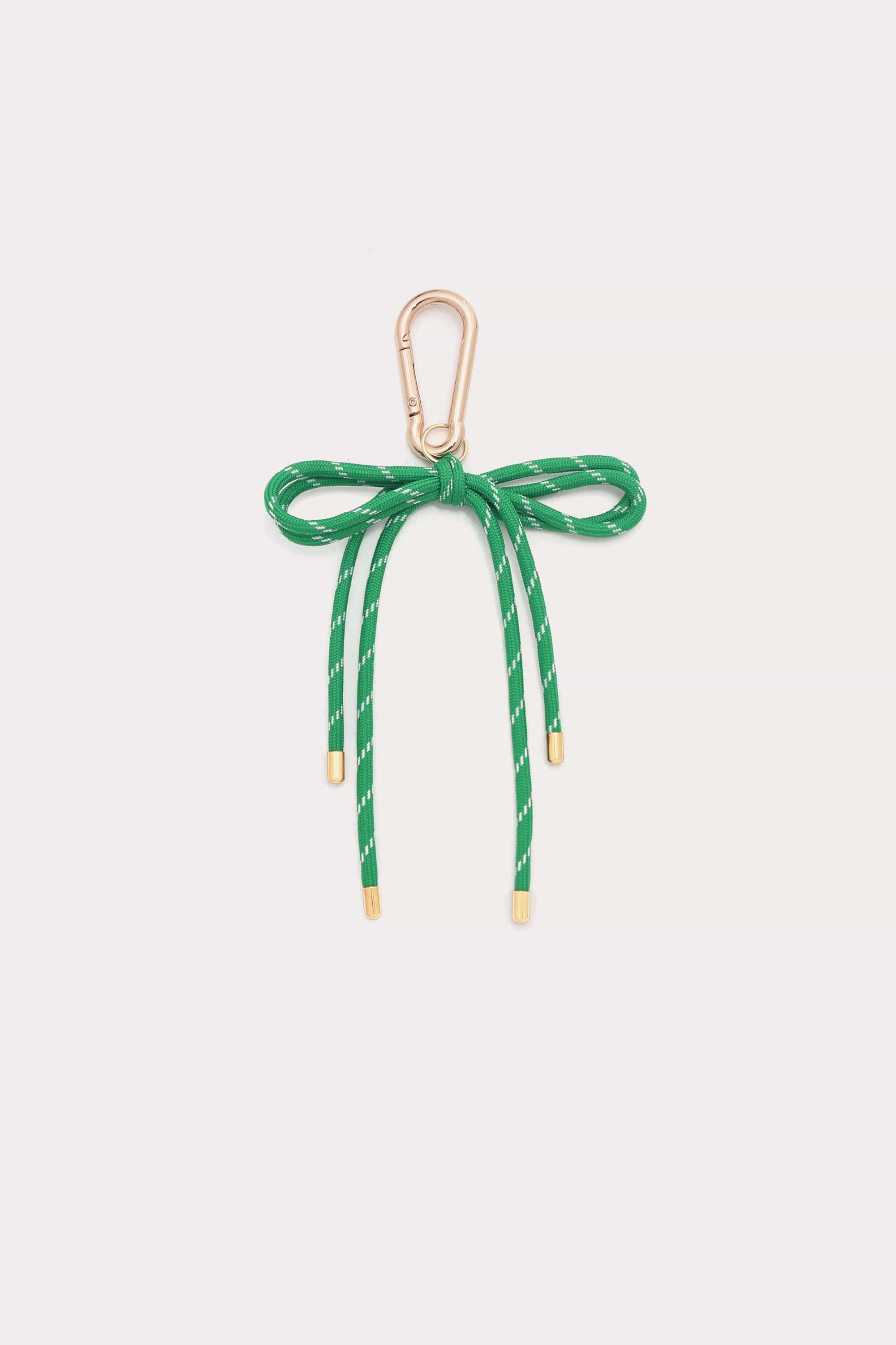 Rope Bow Bag Charm
