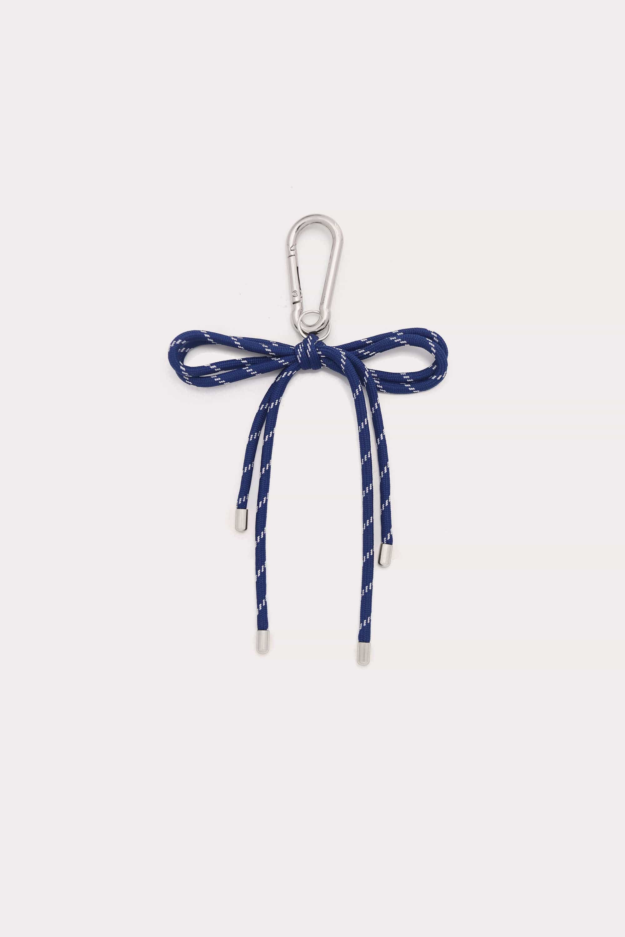 Rope Bow Bag Charm