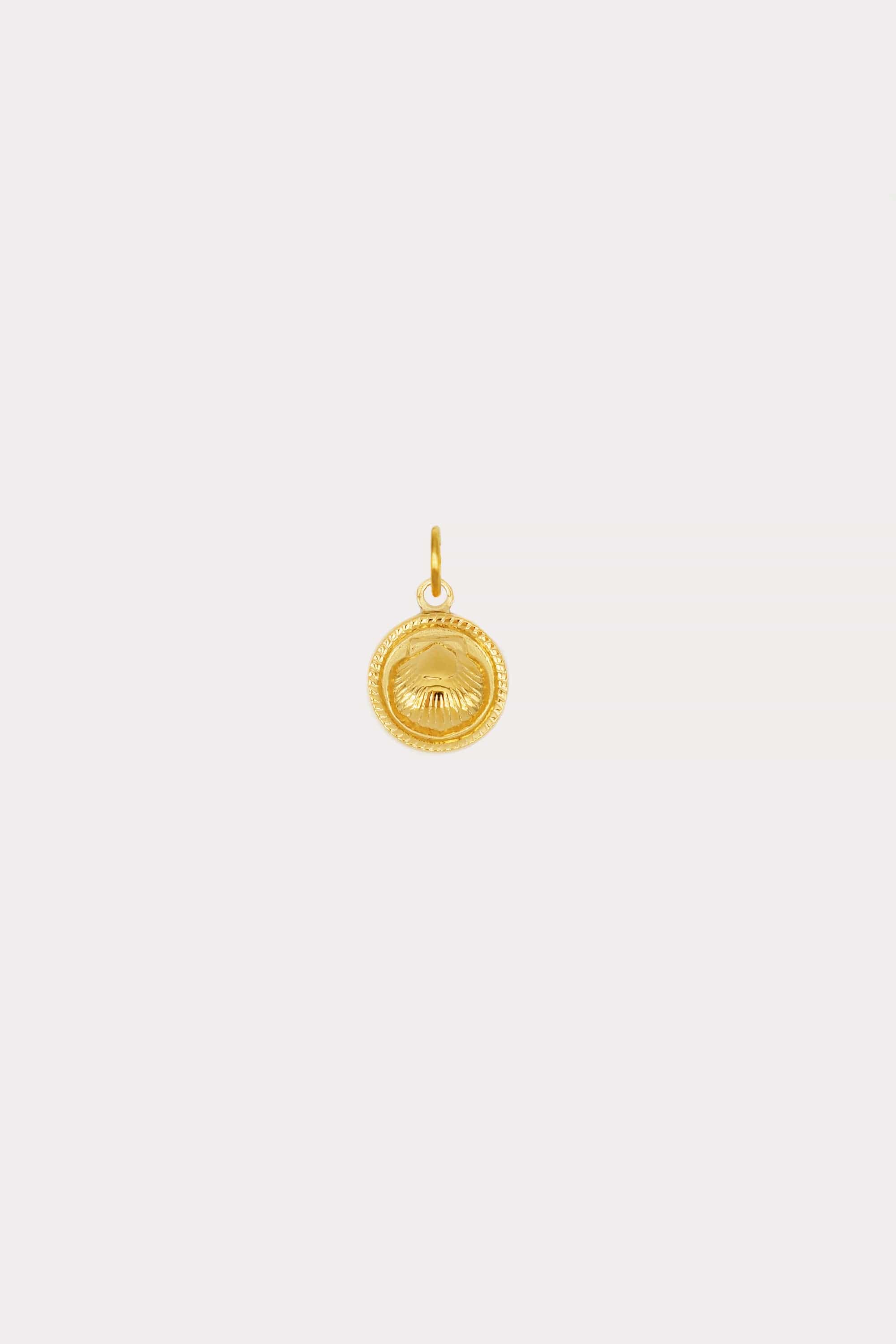 Shell Coin Charm