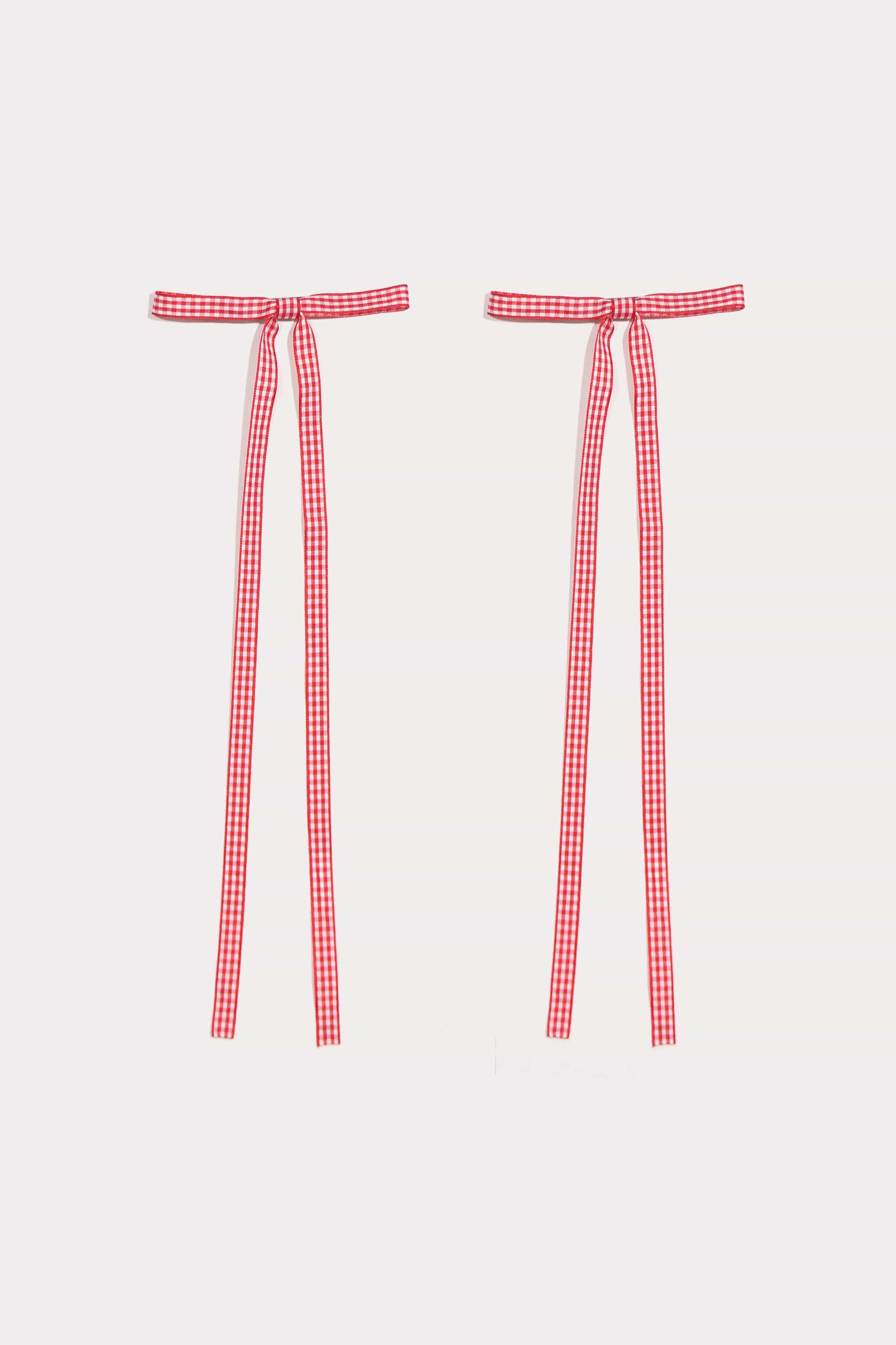 Gingham Hair Bows