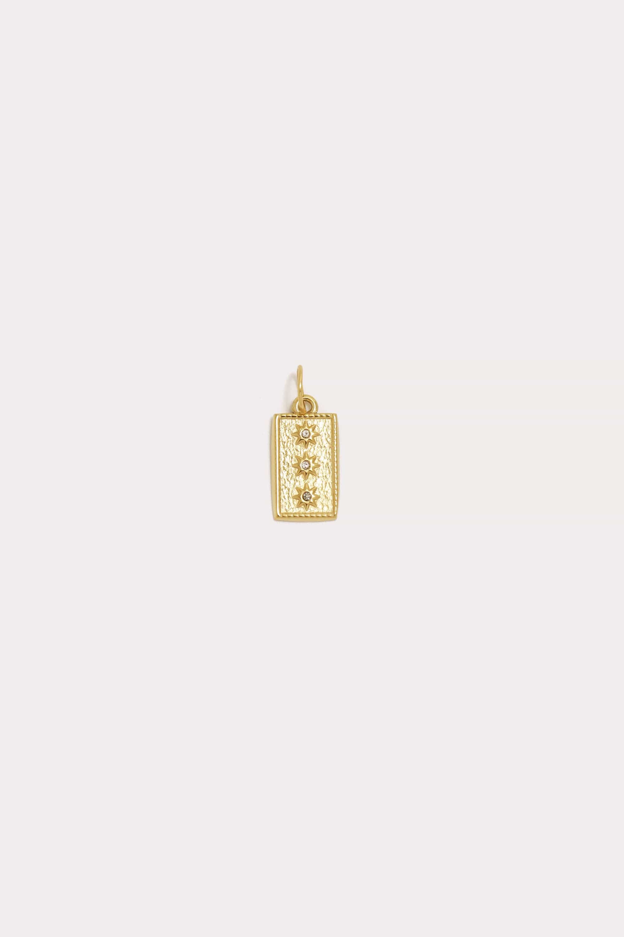 Rectangle Disc Charm
