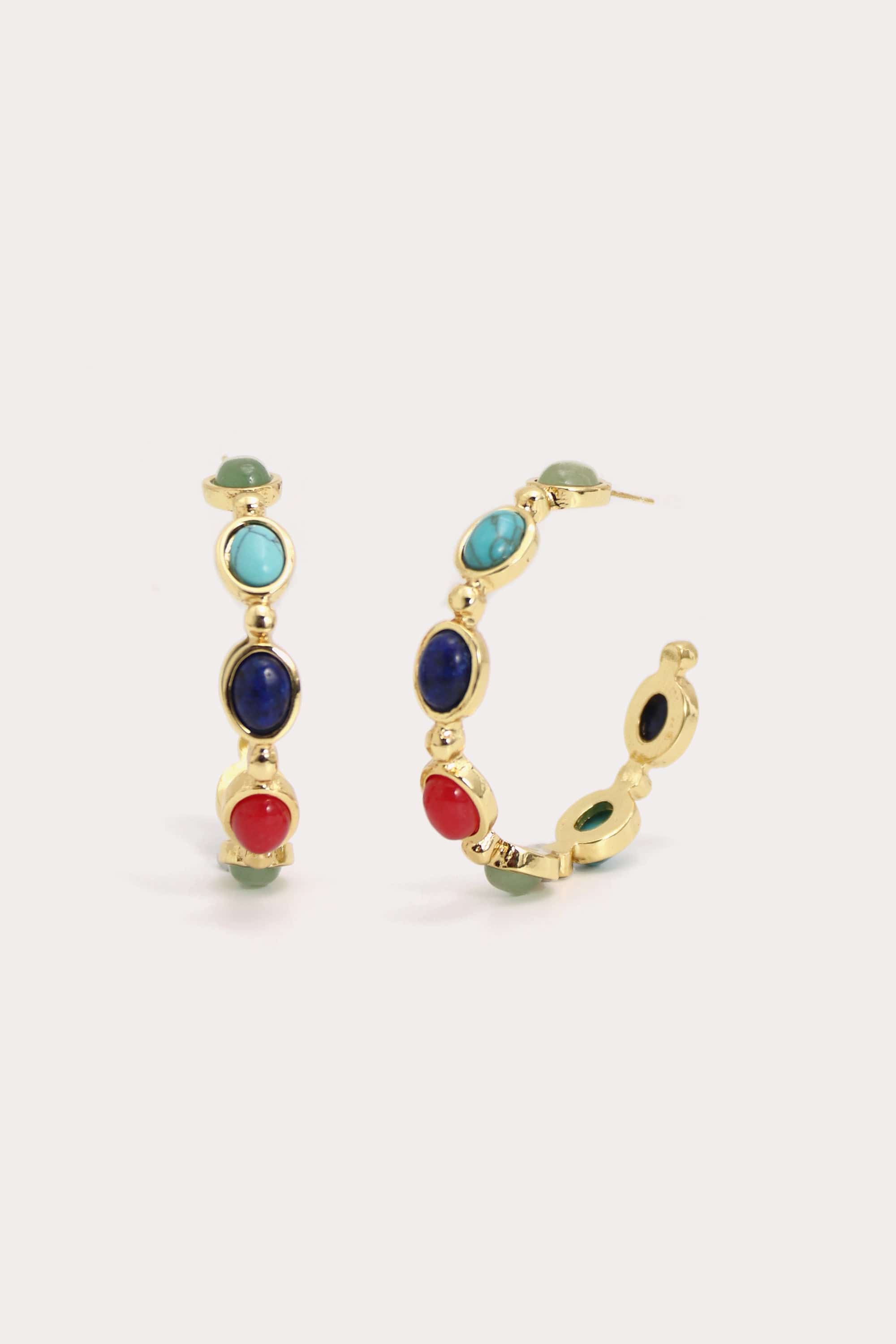 Large Bari Hoops