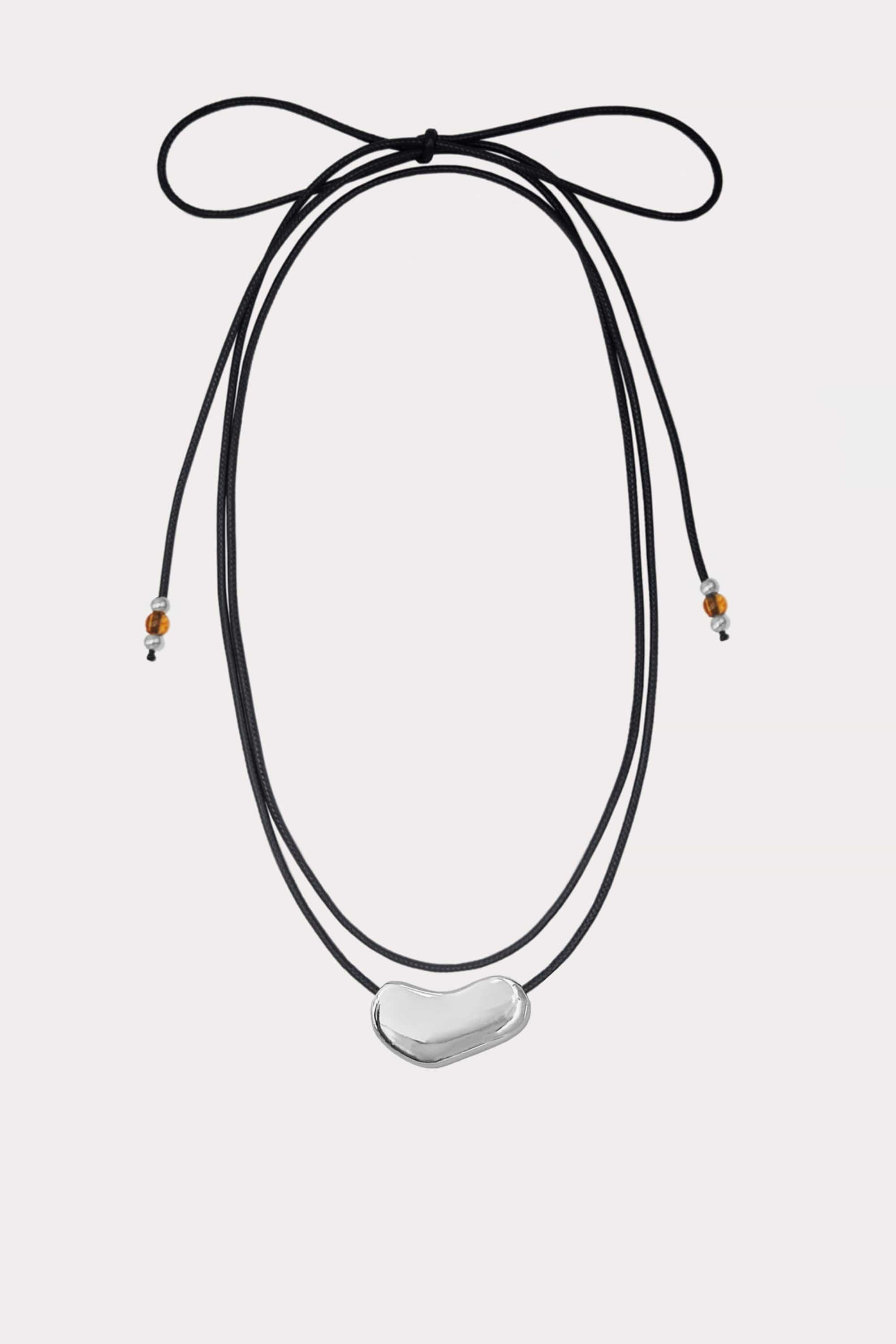Nugget Corded Tie Necklace