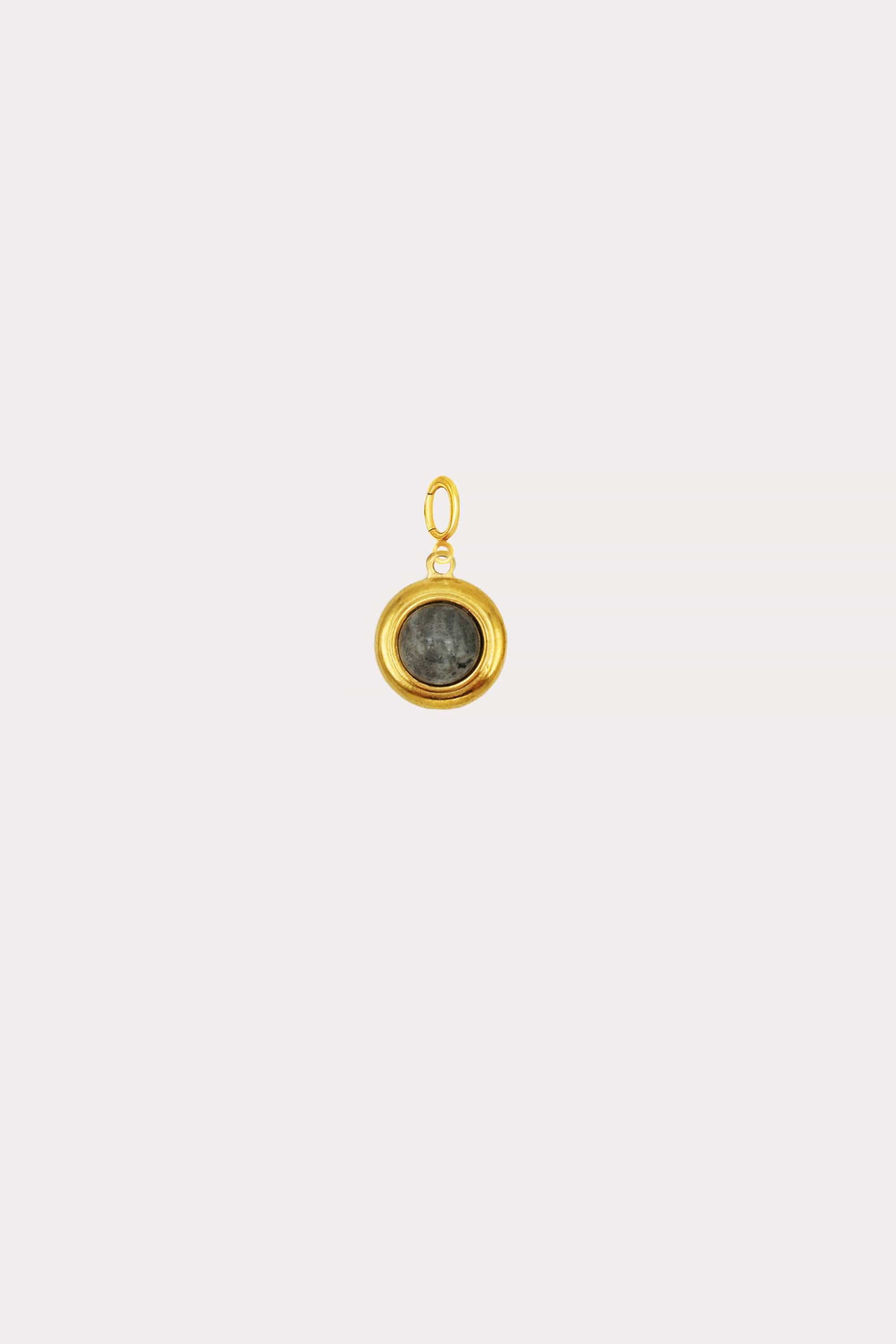 Stone Disc Charm