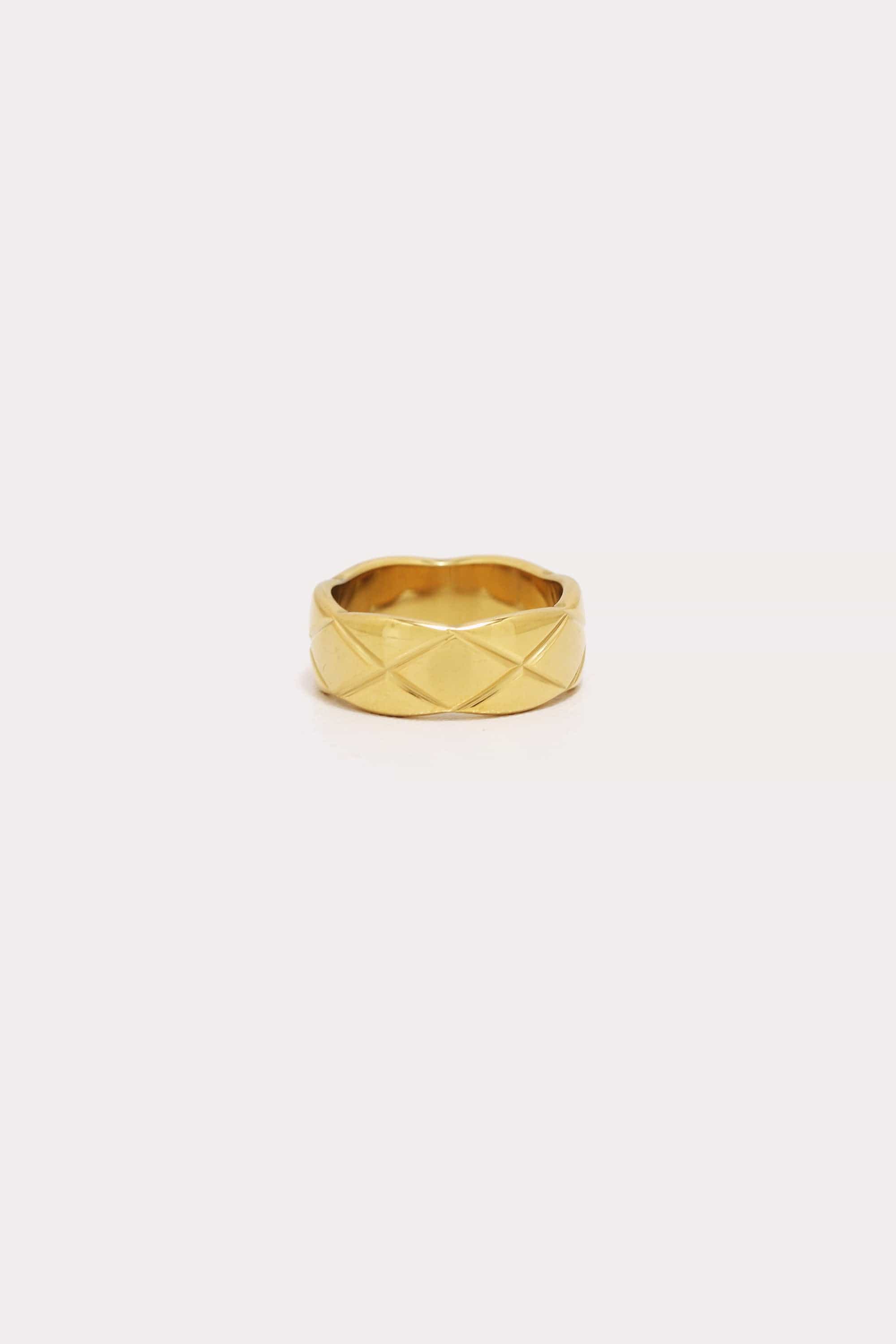 Crossed Band Ring