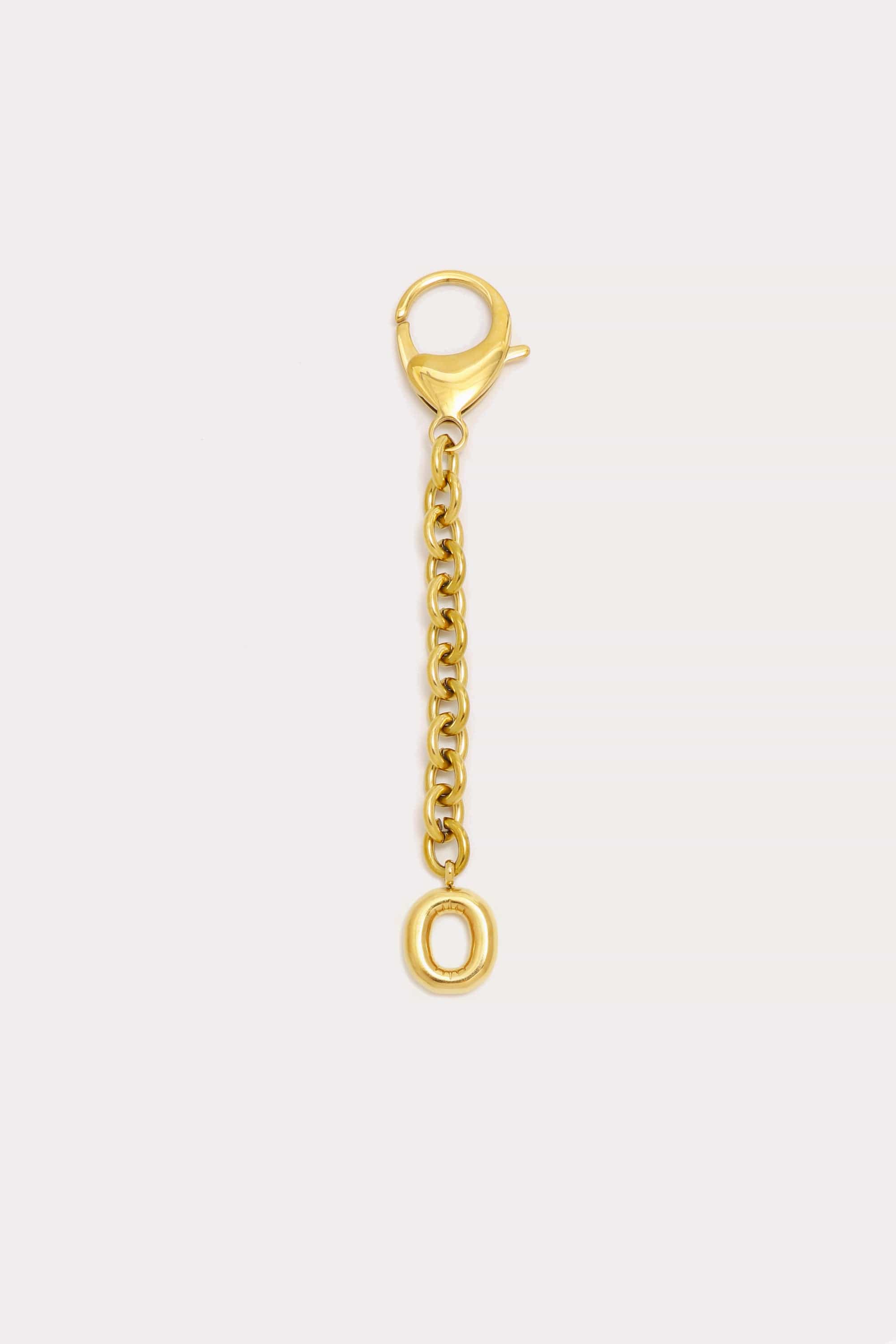 Bubble Initial Keychain
