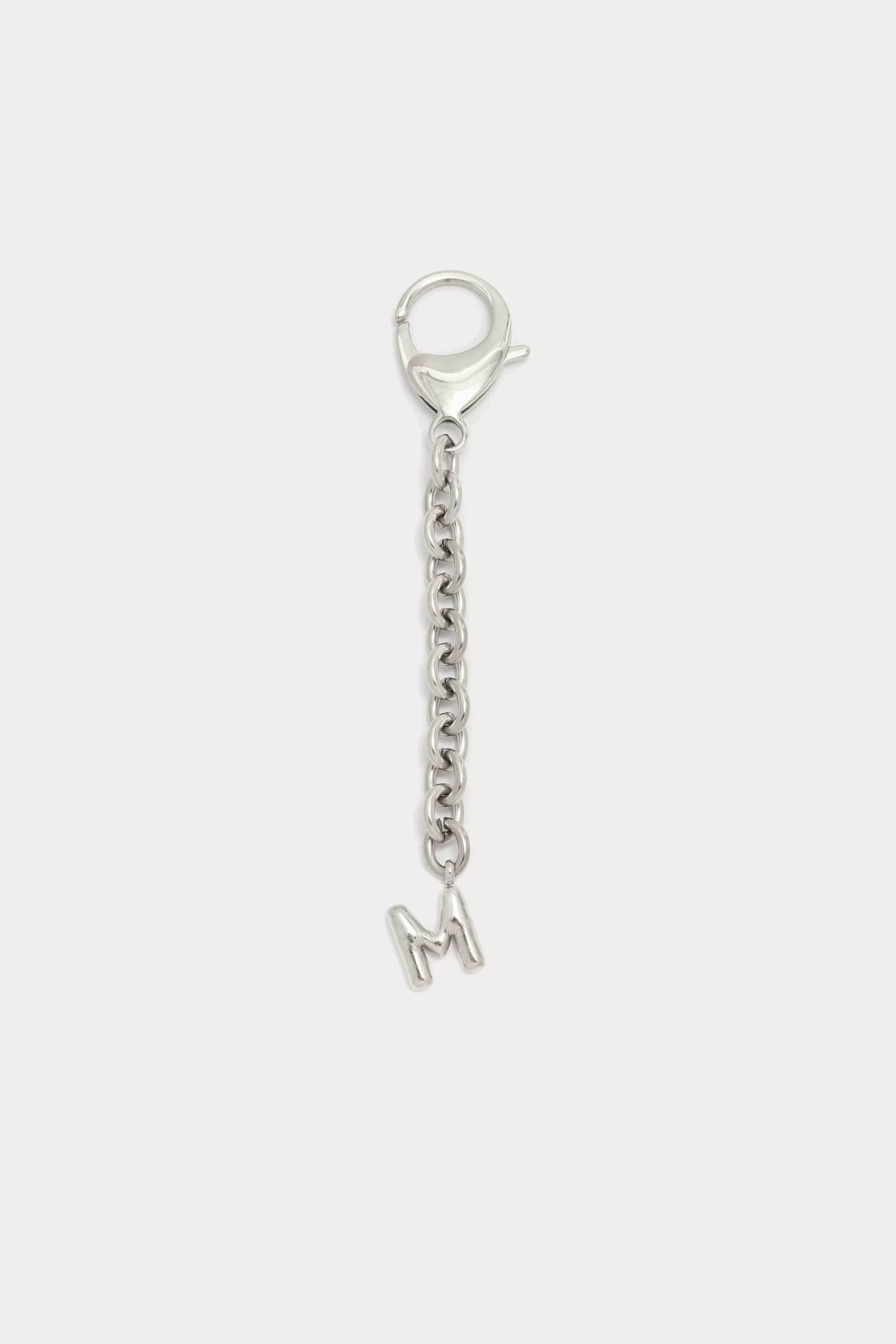 Bubble Initial Keychain