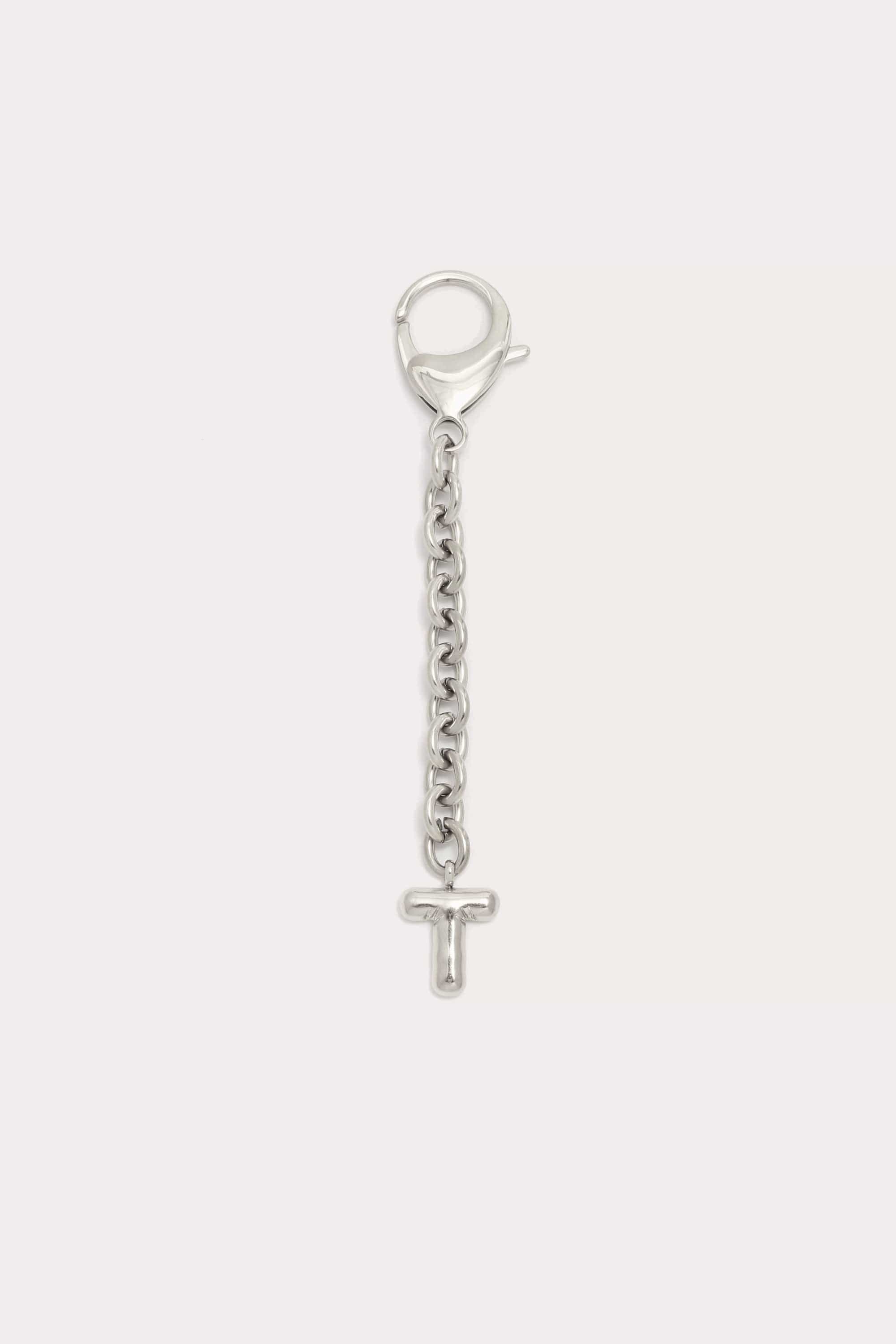 Bubble Initial Keychain