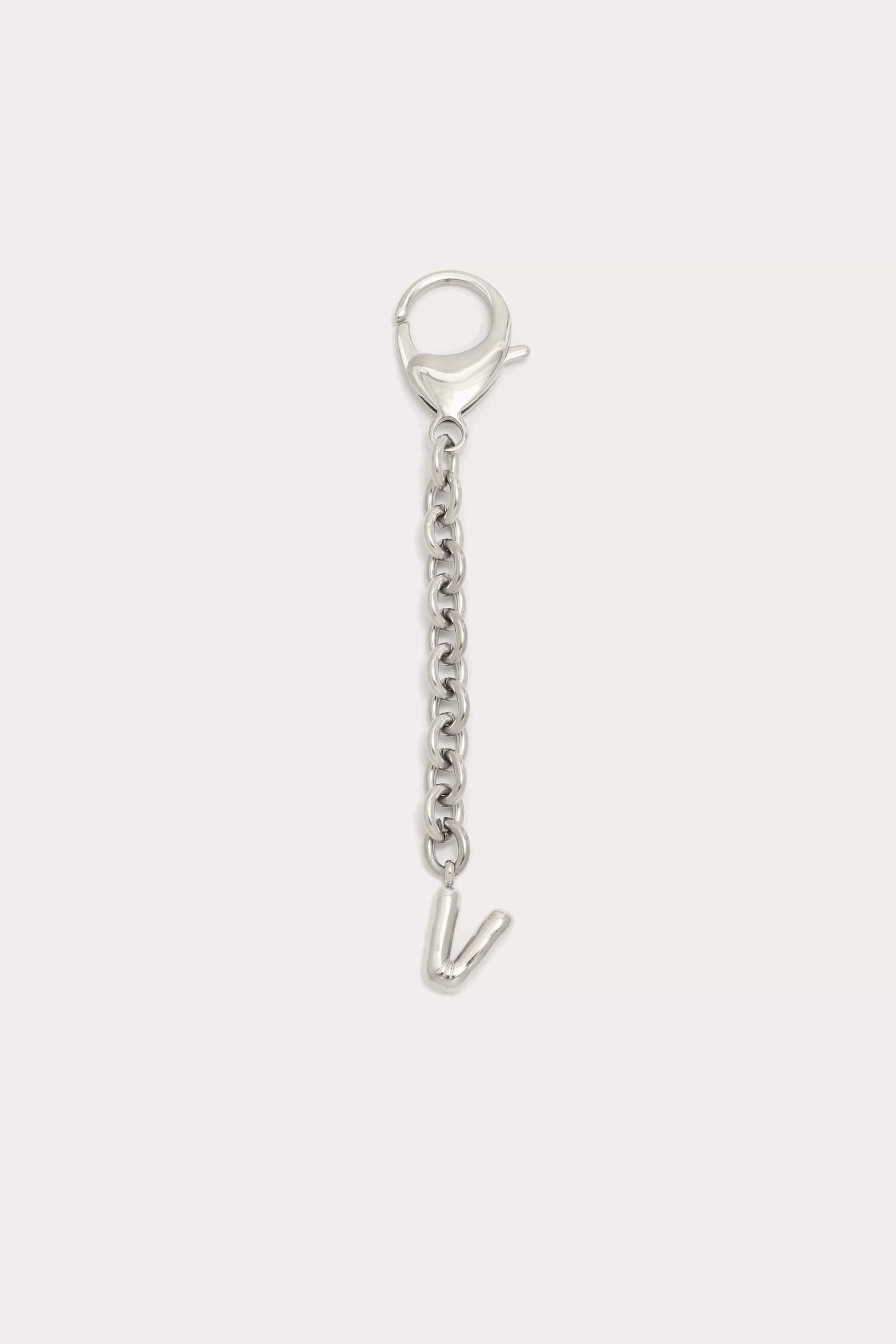 Bubble Initial Keychain