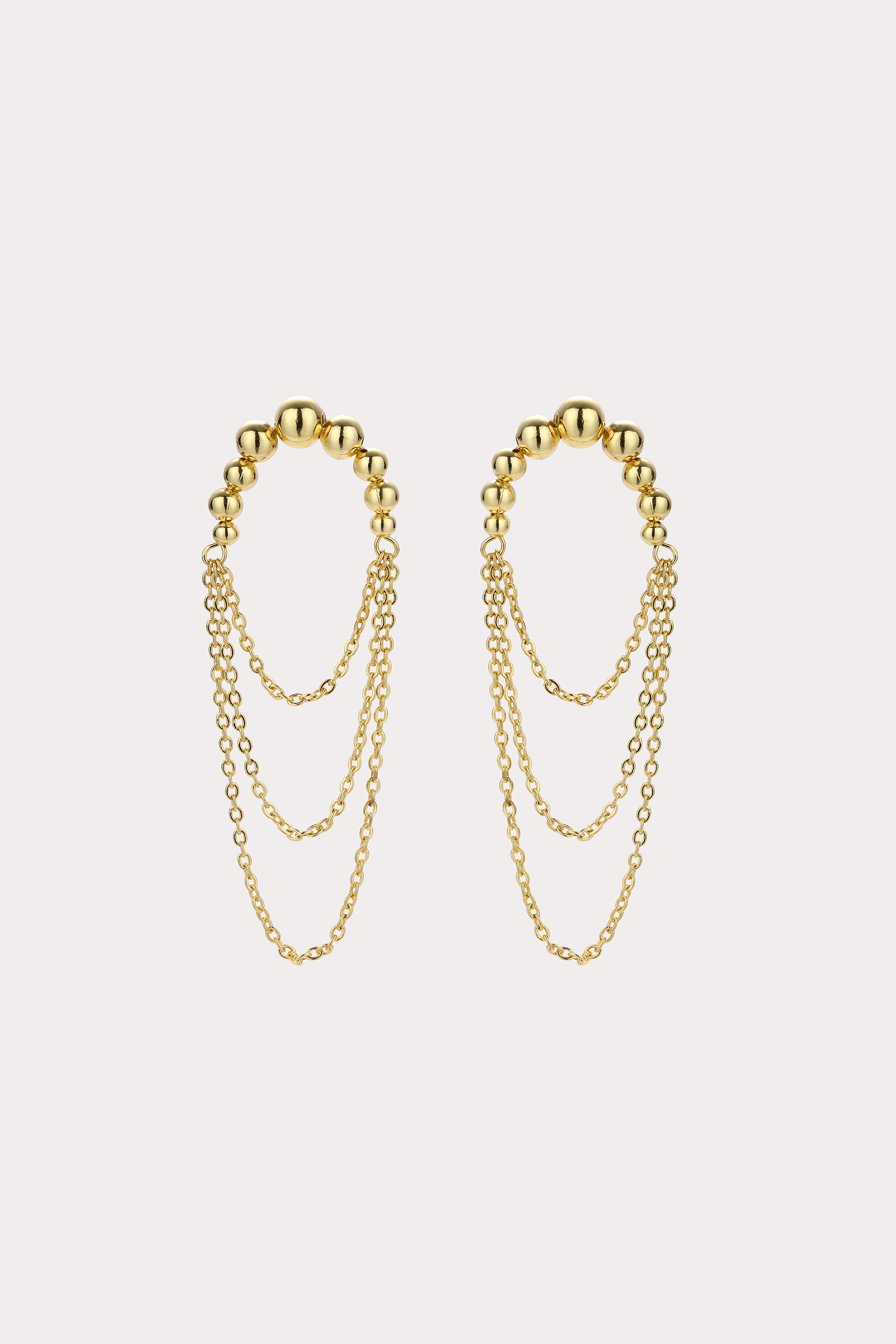 Gilded Earrings