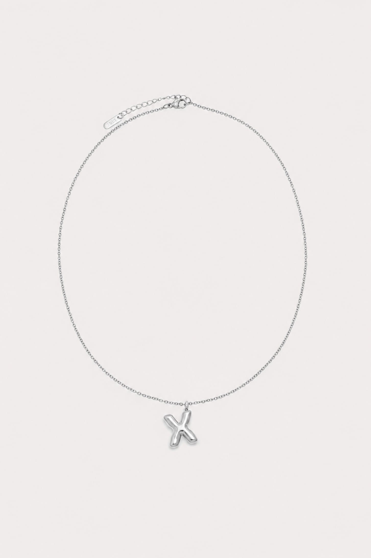 Bubble Initial Necklace