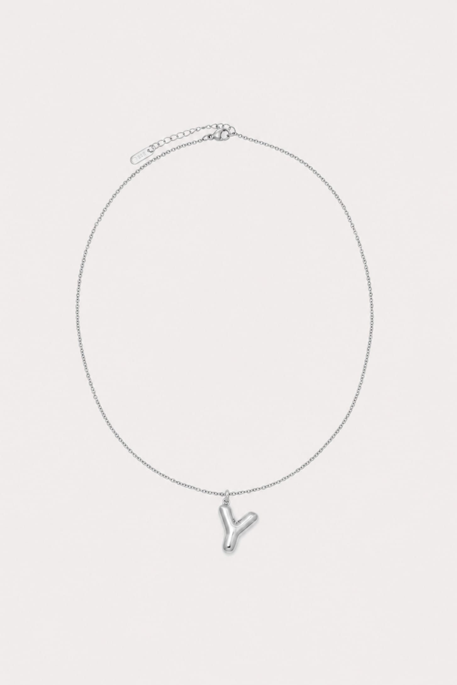 Bubble Initial Necklace